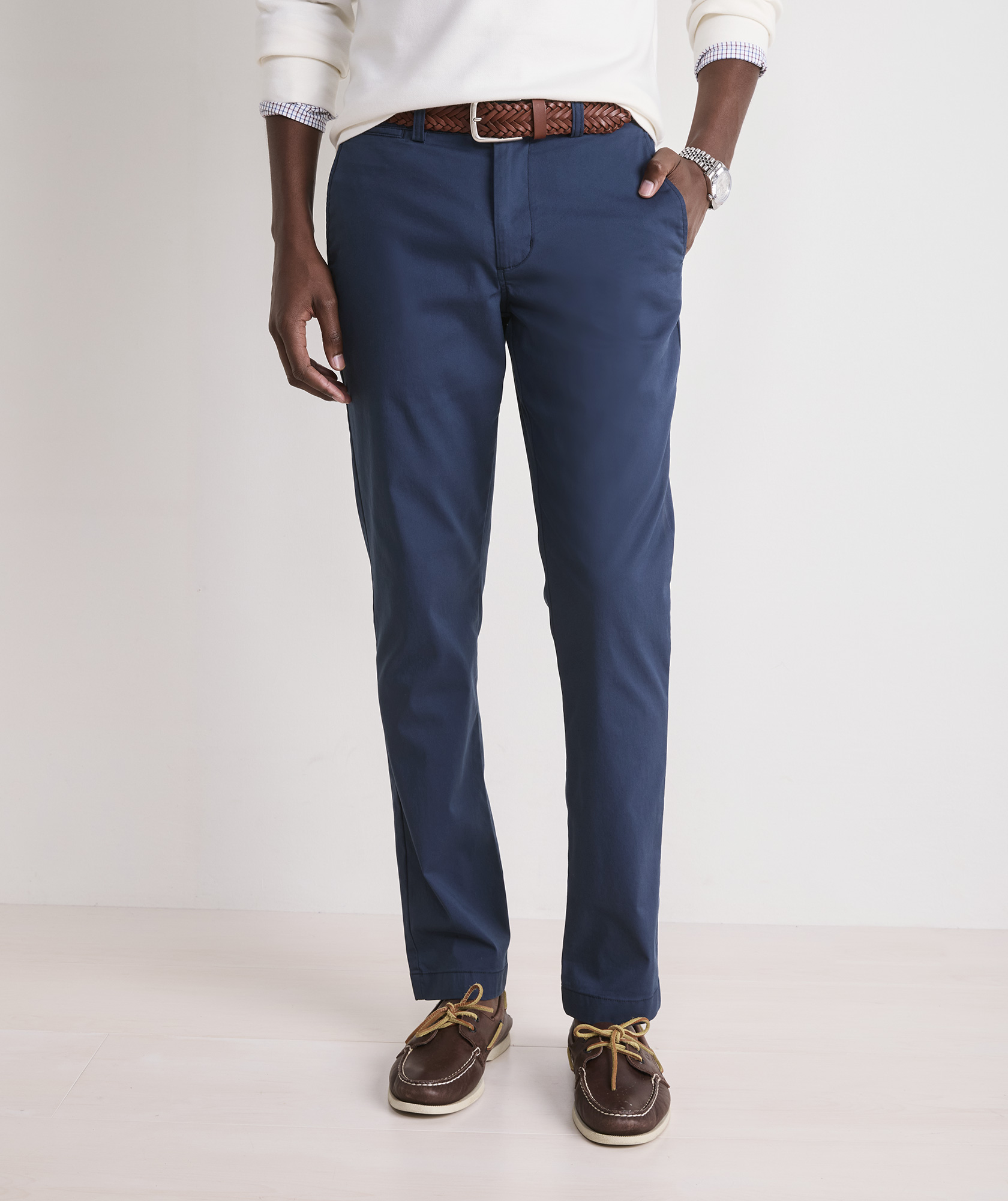 BAYSIDE SATEEN 5-POCKET pants